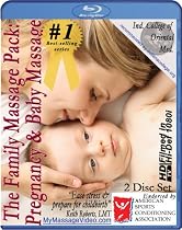 The New Family Massage Pack: Pregnancy Massage & Baby Massage Instructional Video -- 2 disc set [Blu-ray]