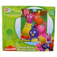 Nick Jr The Backyardigans Blanket - Backyard Explorers Royal Plush Raschel Throw