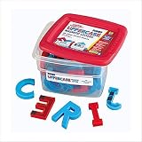 Educational Insights Jumbo Uppercase AlphaMagnets -Color Coded