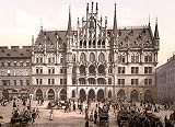 Historic Art Prints - New City Hall, Munich, Bavaria, Germany 18x24