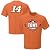 Tony Stewart NASCAR #14 Fan Up T-Shirt-Orange