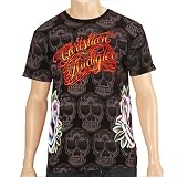 Ed Hardy - Designer of Ed Hardy, Christian Audigier "Sugar" Mens Tee - Black