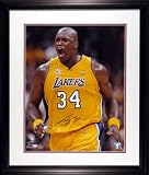 Shaquille O'Neal Los Angeles Lakers - Shaq-Attitude - Framed 16x20 Autographed Photograph