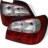 02-03 Subaru Impreza Led Taillights - Red Clear 