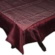 Red Tablecloth Rectangle Organza Tissue Silk Dining Room Accessories