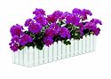 Emsa 956101200 Landhaus Blumenkasten 100 cm wei