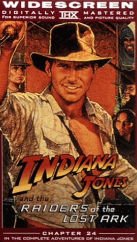 Childrens Toyshop  VHS : Indiana Jones and the Raiders of the Lost Ark (Widescreen)
