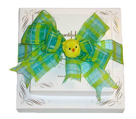 Belgian Chocolates & Truffles Double Stack - Easter Box by A Bountiful Harvest