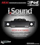 PSP Akai i.Sound Portable 2-Driver Speaker System (Black)