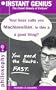 Instant Genius, The Cheat Sheets of Culture:  Philosophy