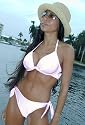 Malibu Style Moderate Coverage Lowrise Swimsuit Bikini Bottom