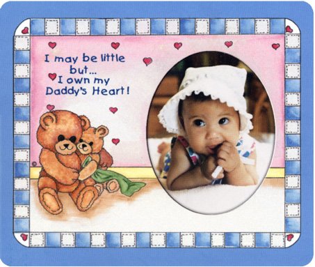 Childrens Toyshop  Toys : I own My Daddy's Heart - Photo Magnet Frame