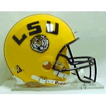 <b>Louisiana State (LSU) Tigers NCAA Pro Line Authentic Full Size Football Helmet From Riddell</b>