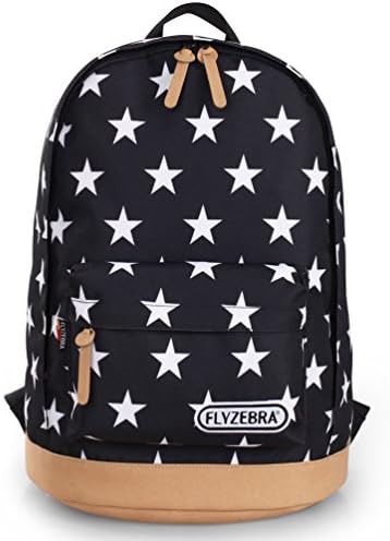 Flyzebra® Lightweight Star Print Laptop Bag / Unisex Leisure Travel Backpack/ Tablet Bag / School Backpack Waterproof FBB0002B