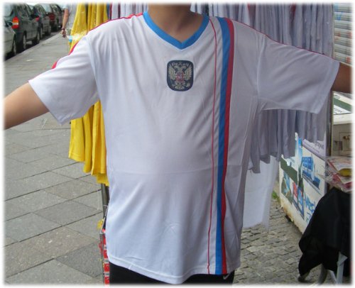 Russland Ländershirt Trikot Größe XL