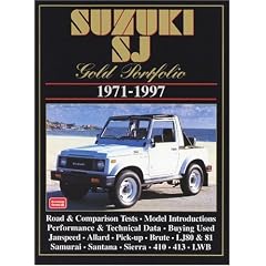 Suzuki SJ Gold Portfolio 1971-1997 (Brooklands Books Road Test Series) (Motorcycle gold portfolio series)