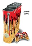 Skin Decal Cover for Xbox 360 Console + two Xbox 360 Controllers - Dripping ....