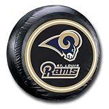 St. Louis Rams Tire Cover - Black