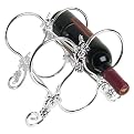 Silver plated 3 Bottle Wine Holder