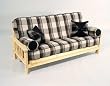Mission Futon Frame - with 8inch Quality Futon Mattress - Full Size
