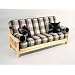 Mission Futon Frame - with 8inch Quality Futon Mattress - Full Size