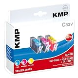 KMP C83V Tintenpatrone f&uuml;r Canon CLI-526C/M/Y