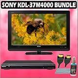 Sony Bravia M-Series KDL-37M4000 37in. 720P LCD HDTV + Sony DVD Player w/ Accessory Kit
