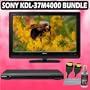 Sony Bravia M-Series KDL-37M4000 37in. 720P LCD HDTV + Sony DVD Player w/ Accessory Kit