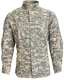 ACU Digital Camouflage Poly/Cotton Army Combat Uniform Shirt