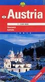 Austria (Cartographia European Road Map) (Hungarian Edition)