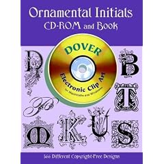 Ornamental Initials CD-ROM and Book (Electronic Clip Art)