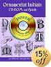 Ornamental Initials CD-ROM and Book (Electronic Clip Art)