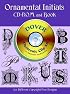 Ornamental Initials CD-ROM and Book (Electronic Clip Art)