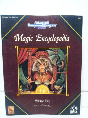 magic encyclopedia vol 2 advanced dungeons and dragons