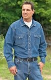 Guide Gear  Western Denim Shirt