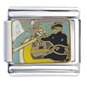 Cassatt's Art Boating Party Italian Charms