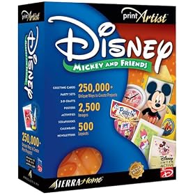 Print Artist Disney: Mickey and Friends