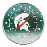 Michigan State Spartans Green Thermometer