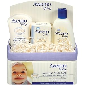Aveeno Baby Gift Set, Soothing Relief Basket