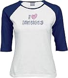 Women?s Denver Broncos NFL ? Sleeve Raglan Tee Shirt By Reebok