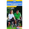 ADFC-Regionalkarte Mittlerer Schwarzwald / Strassbourg 1 : 75 000: Von Strassbourg zum Neckar, von Br�hl am Rhein nach Lahr