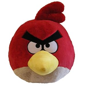 Universal Trends CW90800 - Angry Birds Plüsch 40 cm, rot