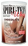 Nature's Plus - Spiru-Tein Whey Chocolate, 1 lb powder