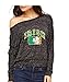 Proud Irish Shamrock Ireland Flag Long-Sleeve St Patricks Irish Day Flowy Shirt