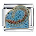 Roller Coaster Fun Gift Italian Charm