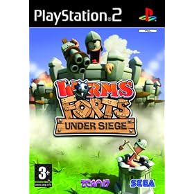 Worms Forts: Under Siege (PS2)