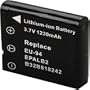 UltraLast ULEU94 Digital Camera Battery Pack for Epson EU-94, Samsung SLB-1237