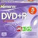 Memorex DVD+R 16x 5 Pack