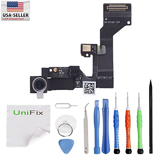 Unifix-Front Facing Camera Proximity Light Sensor Flex Ribbon Cable Replacement Part for iPhone 6S 4.7 with Tool Kit