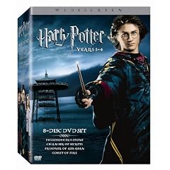 Harry Potter Years 1-4 (The Goblet of Fire - Special Edition / The Chamber of Secrets / The Philosopher's Stone / The Prisoner of Azkaban)